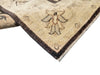 Load image into Gallery viewer, 5 x 6.3 BLACK Ziglar Rug Handmade Pakistan NATURAL WOOL #PIX-25370