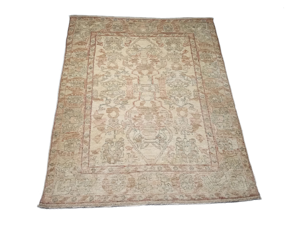 5 x 6.4 OUSHAK Rug Chobi Peshawar Carpet #PIX-3113
