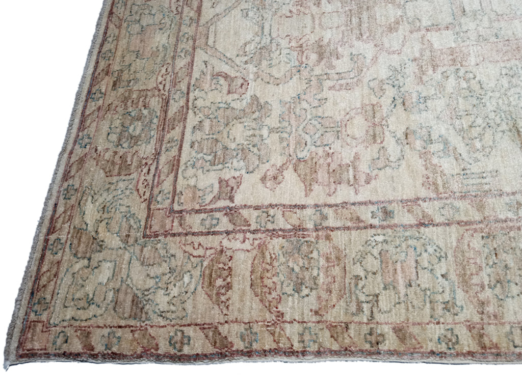 5 x 6.4 OUSHAK Rug Chobi Peshawar Carpet #PIX-3113