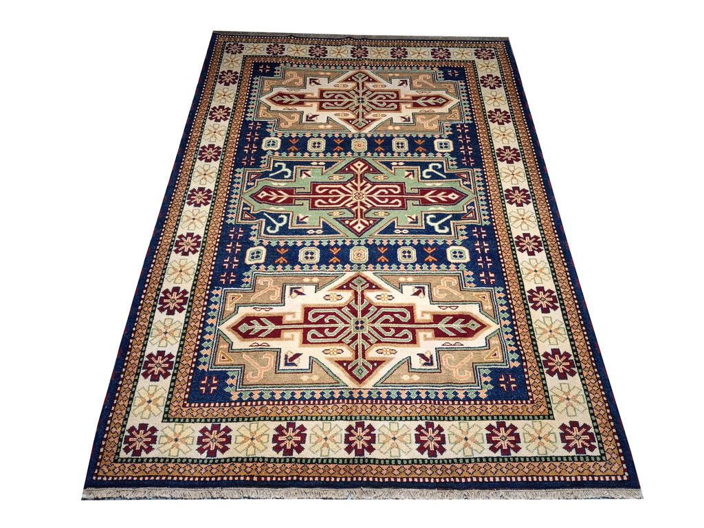 6.8 x 9.10 Elegant Fancy Kazak Rug 73475