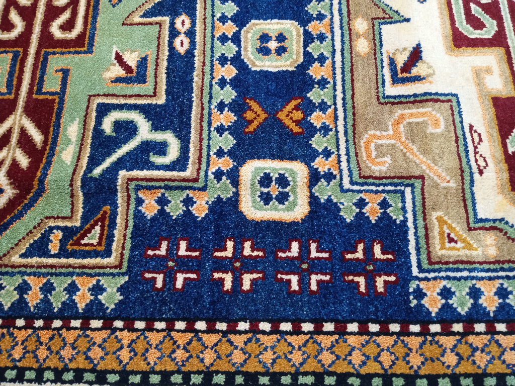 6.8 x 9.10 Elegant Fancy Kazak Rug 73475