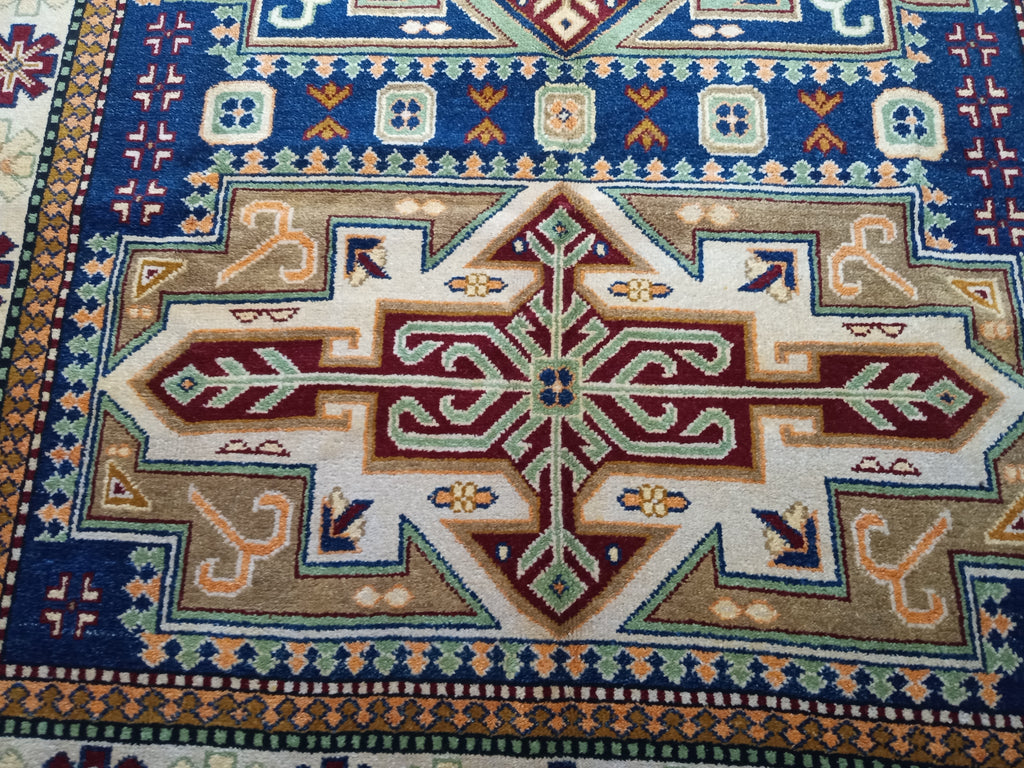 6.8 x 9.10 Elegant Fancy Kazak Rug 73475