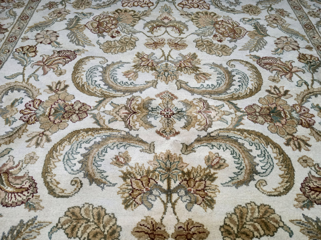 6' x 9' New Handmade Jaipour Rug  DENSE LUSTROUS WOOL #D-9