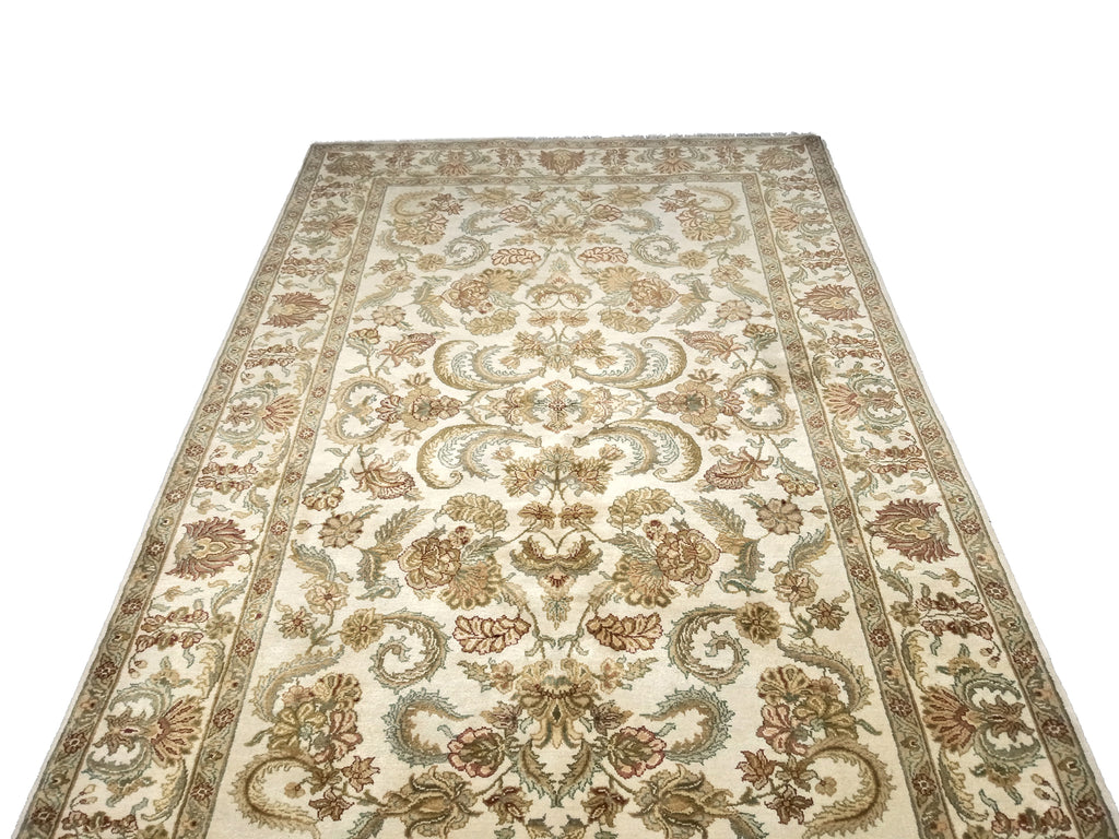 6' x 9' New Handmade Jaipour Rug  DENSE LUSTROUS WOOL #D-9