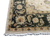 Load image into Gallery viewer, 6&#39; x 9&#39; NEW QUALITY HANDMAD JAIPOUR RUG  IVORY BLACK #D-10