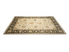 Load image into Gallery viewer, 6&#39; x 9&#39; NEW QUALITY HANDMAD JAIPOUR RUG  IVORY BLACK #D-10