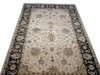 Load image into Gallery viewer, 6&#39; x 9&#39; NEW QUALITY HANDMAD JAIPOUR RUG  IVORY BLACK #D-10
