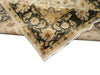 Load image into Gallery viewer, 6&#39; x 9&#39; NEW QUALITY HANDMAD JAIPOUR RUG  IVORY BLACK #D-10
