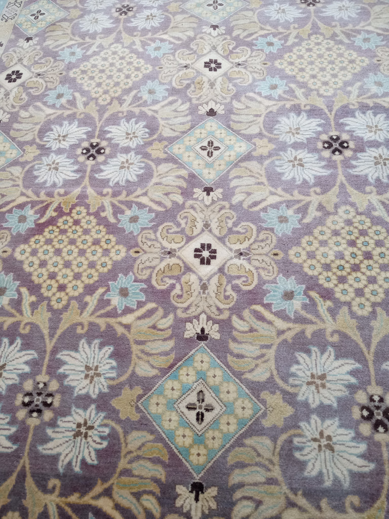 6' x 9' Handmade Agra Rug Natural Wool Vegie Dye #D-11