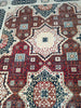 Load image into Gallery viewer, 6&#39; x 10&#39; Geometric Jaipour Rug DENSE WOOL Burgundy, Ivory, green  #D-12