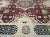 Load image into Gallery viewer, 6&#39; x 10&#39; Geometric Jaipour Rug DENSE WOOL Burgundy, Ivory, green  #D-12