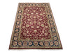 Load image into Gallery viewer, 6&#39; x 9&#39; Burgundy Black, Quality Handmade Jaipur Rug #D-13