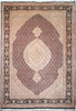 Load image into Gallery viewer, 6&#39; x 10&#39; Authentic Finer Persian Mahi Tabriz Rug Wool and Silk 400 KPSI #D-14