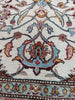 Load image into Gallery viewer, 5.9 x 9 Semi-Antique Persian Tabriz Rug Ivory/Pink 22913