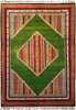Load image into Gallery viewer, 5&#39; x 8&#39; GREEN KASHKOOLI RUG High Quality Ghazni Natural Wool  #D-18