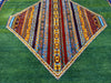 Load image into Gallery viewer, 5&#39; x 8&#39; GREEN KASHKOOLI RUG High Quality Ghazni Natural Wool  #D-18