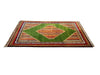 Load image into Gallery viewer, 5&#39; x 8&#39; GREEN KASHKOOLI RUG High Quality Ghazni Natural Wool  #D-18