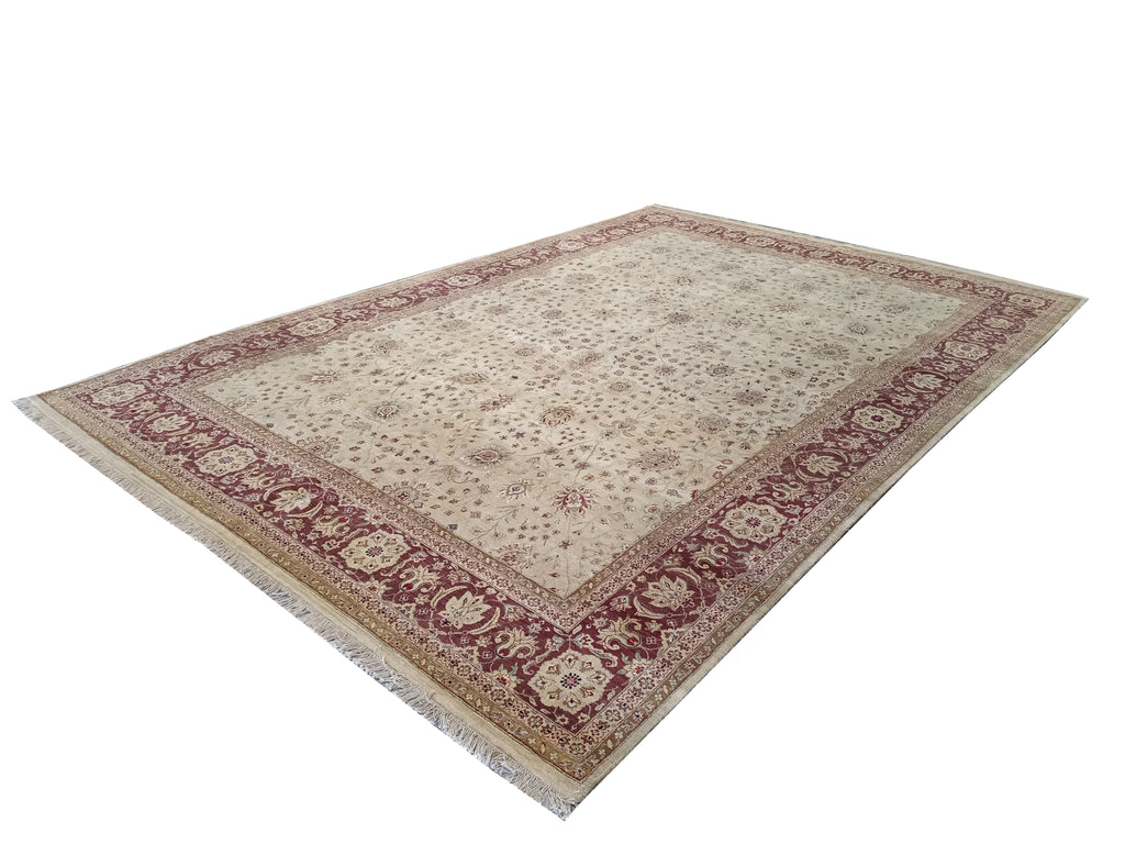 9.3 x 14 Large Chobi Peshawar Beautiful Rug 804-107