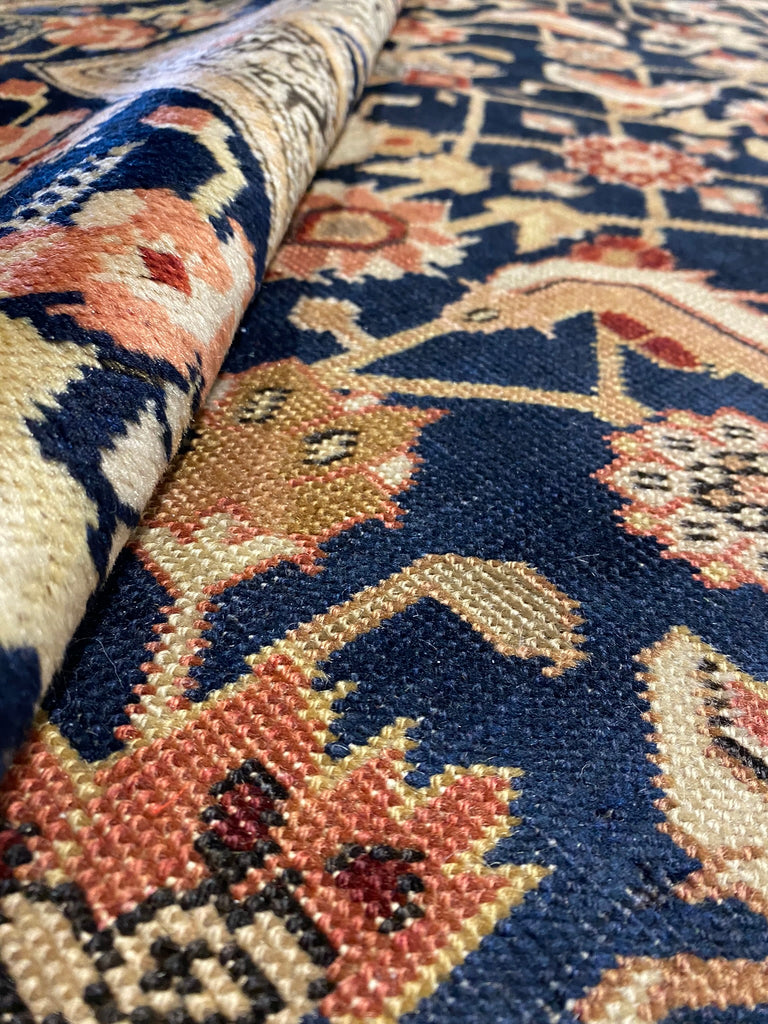 7 x 19 Authentic Antique Persian Herati Mahal Large Rug UNUSUAL HARD TO FIND SIZE #F-6485