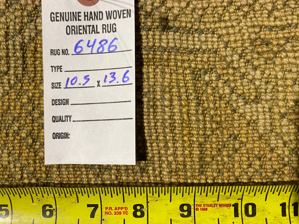 10.5 x 13.6 Authentic Antique Ziglar Oushak Designer Rug #F-6486