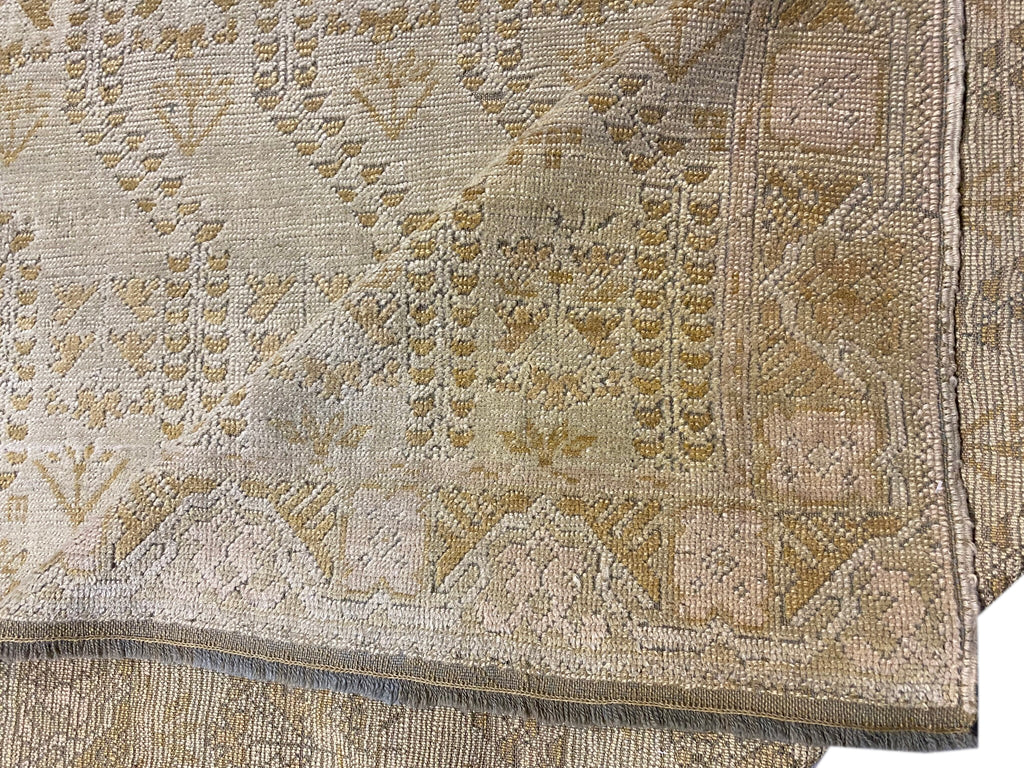 10.5 x 13.6 Authentic Antique Ziglar Oushak Designer Rug #F-6486