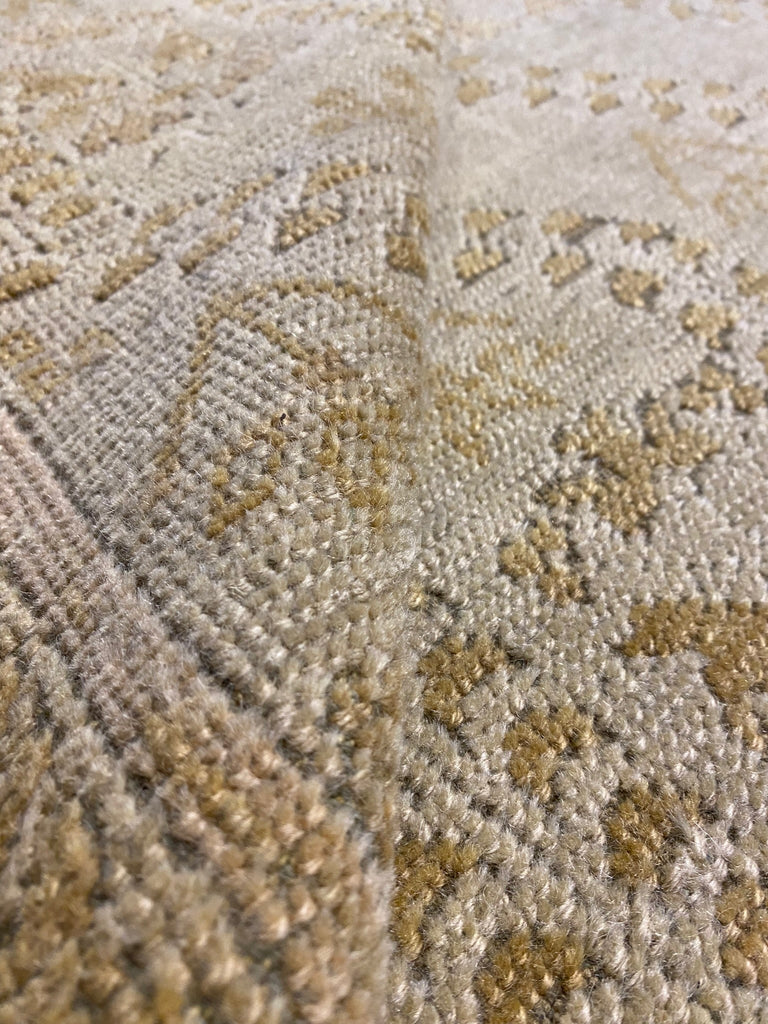 10.5 x 13.6 Authentic Antique Ziglar Oushak Designer Rug #F-6486