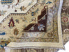 Load image into Gallery viewer, 14 x 14.2 SQUARE Beige Vegetable Dye Chobi Rug 12415