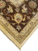 Load image into Gallery viewer, 14 x 14.2 SQUARE Beige Vegetable Dye Chobi Rug 12415
