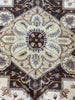 Load image into Gallery viewer, 14 x 14.2 SQUARE Beige Vegetable Dye Chobi Rug 12415