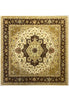 Load image into Gallery viewer, 14 x 14.2 SQUARE Beige Vegetable Dye Chobi Rug 12415