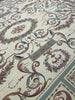 Load image into Gallery viewer, 14.10 x 25.3 Large Mansion Size French Aubusson Flat weave Rug #F-6389