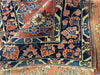 Load image into Gallery viewer, RARE 3.4 x 5.0 Authentic Persian Sarouk Mohajeran Lilihan Estate Small Rug 1930&#39;s #F-6496