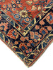 Load image into Gallery viewer, RARE 3.4 x 5.0 Authentic Persian Sarouk Mohajeran Lilihan Estate Small Rug 1930&#39;s #F-6496