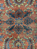 Load image into Gallery viewer, RARE 3.4 x 5.0 Authentic Persian Sarouk Mohajeran Lilihan Estate Small Rug 1930&#39;s #F-6496