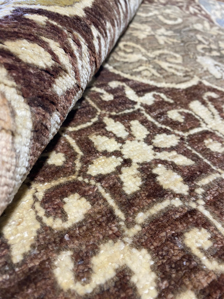 12.10 x 15.7 New Transitional Ziglar LARGE Rug Natural Wool #PIX-28549