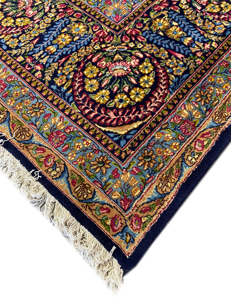 11.4 x 16 Authentic Persian Lavar Kerman 1970's #PIX-2869