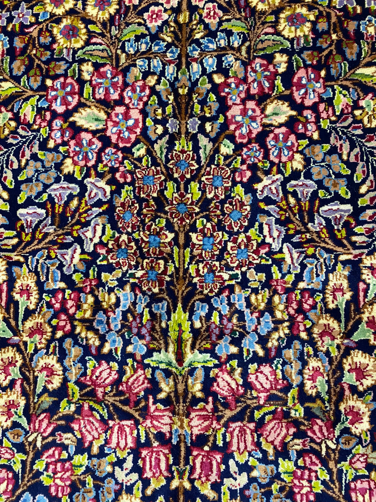 11.4 x 16 Authentic Persian Lavar Kerman 1970's #PIX-2869