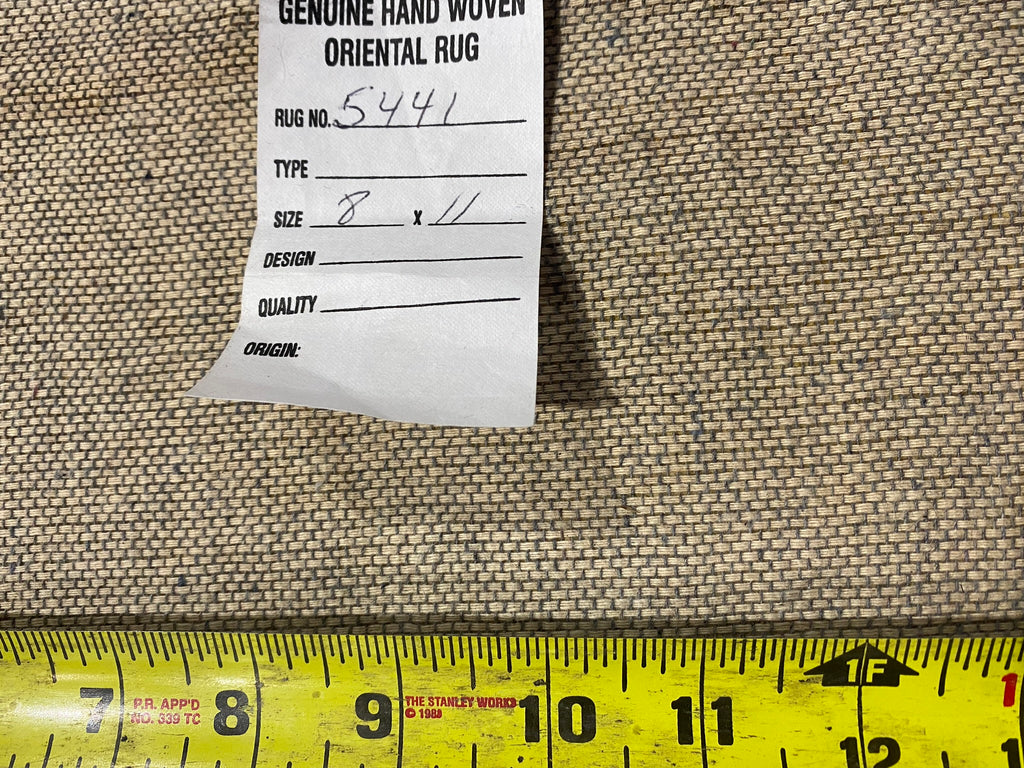 8 x 11 Hand-Tuftted Contemporary Rug medium Solid BROWN Rug #F-5441