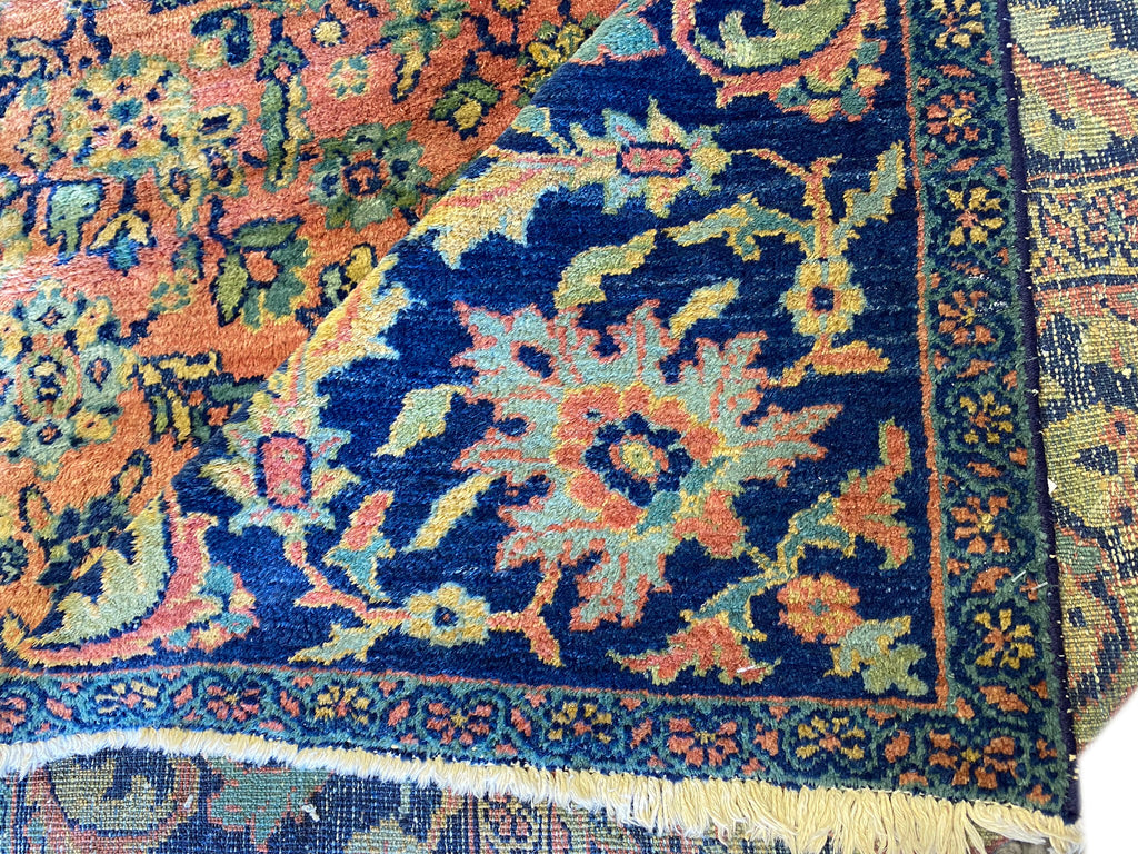 11 x 14.8 Authentic Antique Persian Rug Great Large Rug Carpet #F-6502