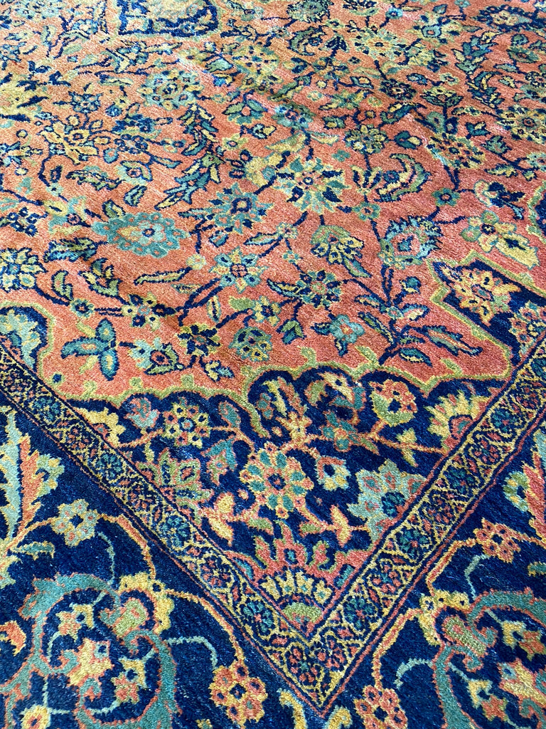 11 x 14.8 Authentic Antique Persian Rug Great Large Rug Carpet #F-6502