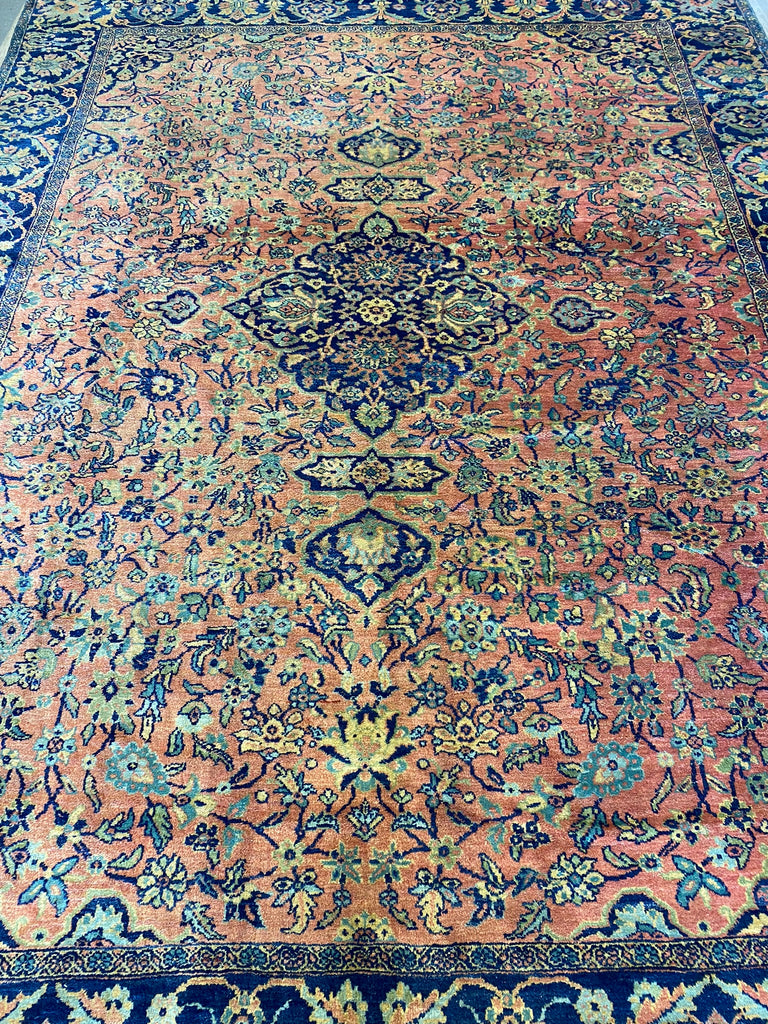 11 x 14.8 Authentic Antique Persian Rug Great Large Rug Carpet #F-6502