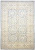 Load image into Gallery viewer, 9.4 x 6 Light Blue Vegetable Dyed Ziglar Chobi Chotan Peshawar Rug 75505
