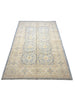 Load image into Gallery viewer, 9.4 x 6 Light Blue Vegetable Dyed Ziglar Chobi Chotan Peshawar Rug 75505