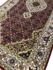 Load image into Gallery viewer, 2.6 x 10.0 Wool and Silk Mahi Tabriz Finely Handmade Rug #F-6505