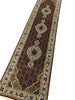 Load image into Gallery viewer, 2.6 x 10.0 Wool and Silk Mahi Tabriz Finely Handmade Rug #F-6505