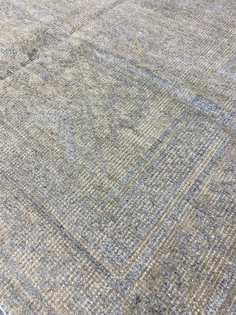 5.7 x 8 Vintage Handmade Ziglar Rug Transitional Contemporary #F-6507