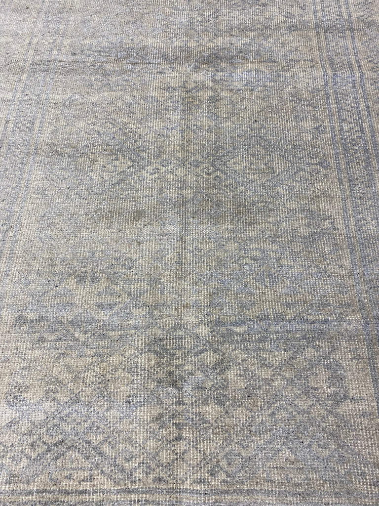 5.7 x 8 Vintage Handmade Ziglar Rug Transitional Contemporary #F-6507