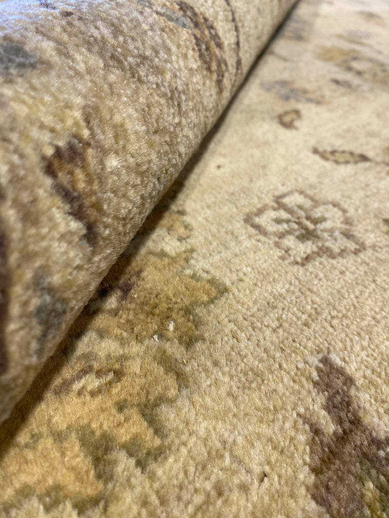 8.2 x 10 New Oushak Rug Handmade India Quality Wool #F-6511