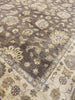 Load image into Gallery viewer, 8.1 x 10.1 BROWN New Quality Agra Rug #F-6513