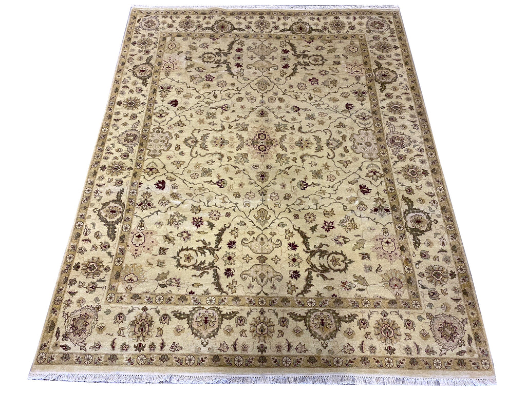 8' x 10'-Handmade-Agra-Rug-NATURAL-WOOL.jpg